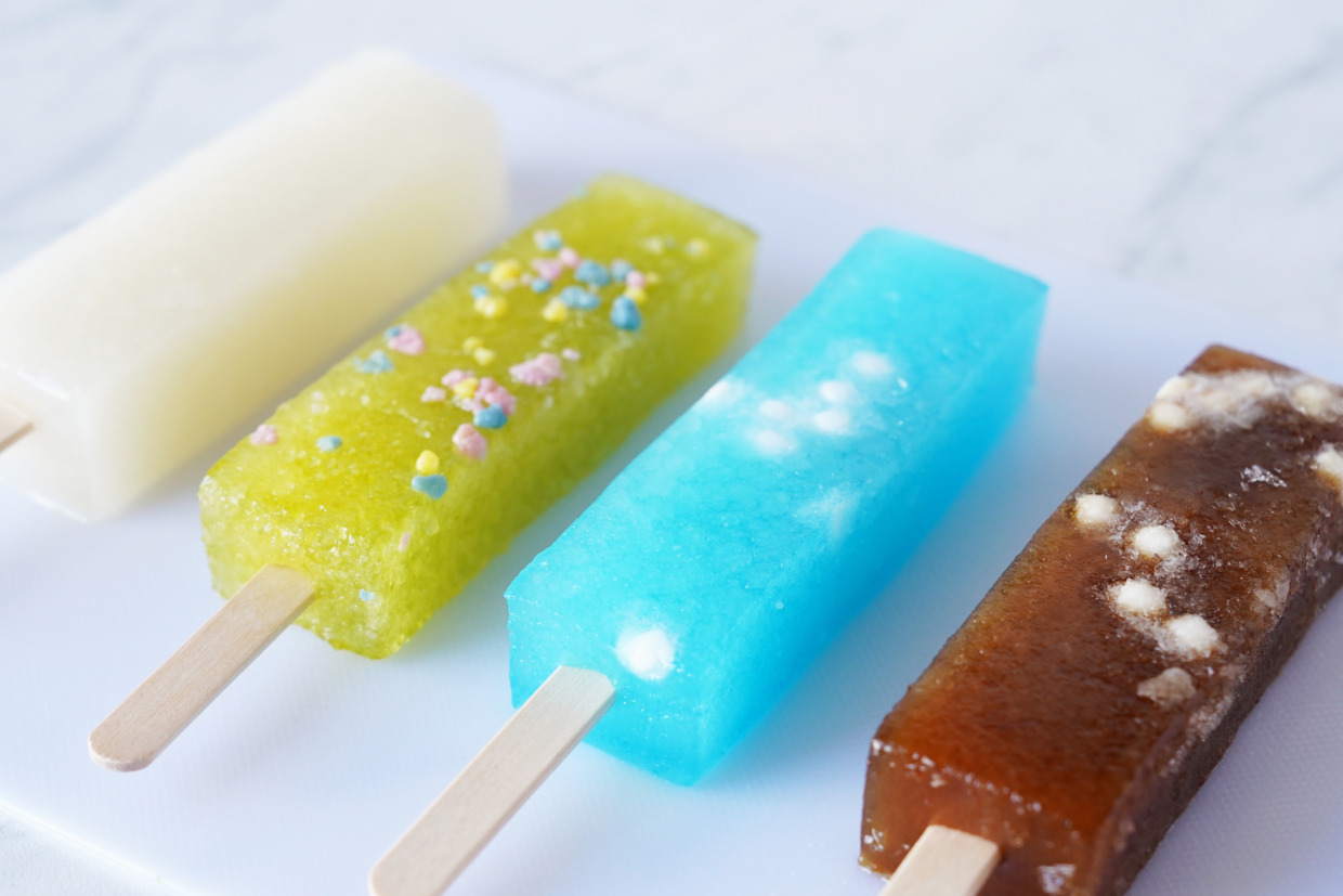 食べる炭酸ドリンク風 シャリもち葛バー8本セット　