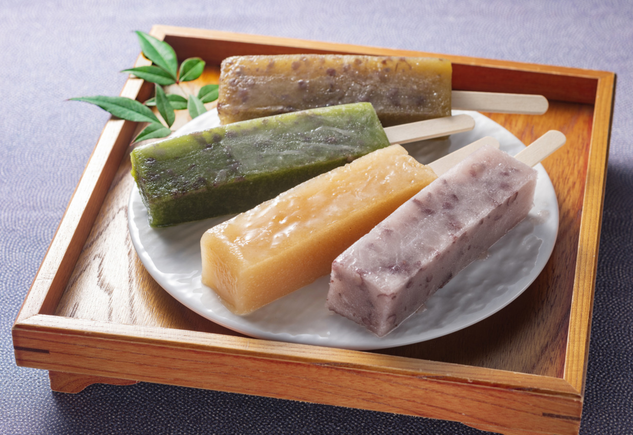 シャリもち葛バー 和の彩り＜８本セット＞